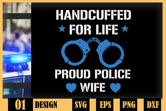 Handcuffed for Life Funny Police Officer