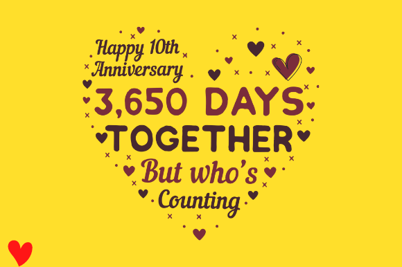 Review: CELEBRATE 10TH WEDDING ANNIVERSARY