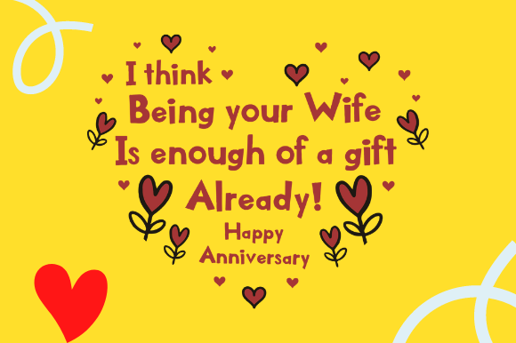 Reviewing the Funny Anniversary Gift for Wife Embroidery Design