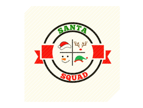 Santa Squad Christmas Graphic Review